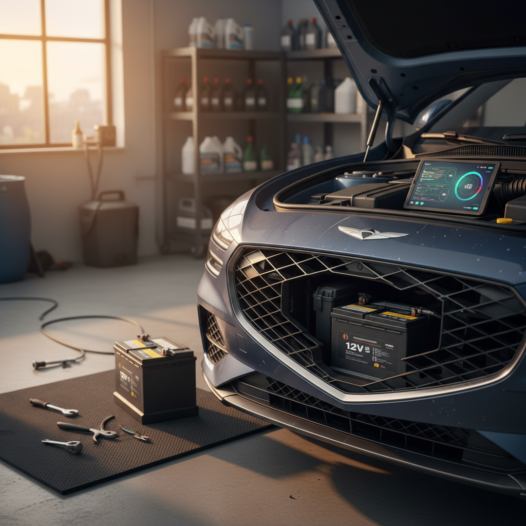 Genesis GV60 12V Battery Replacement: Cost, DIY Steps & Warning Signs