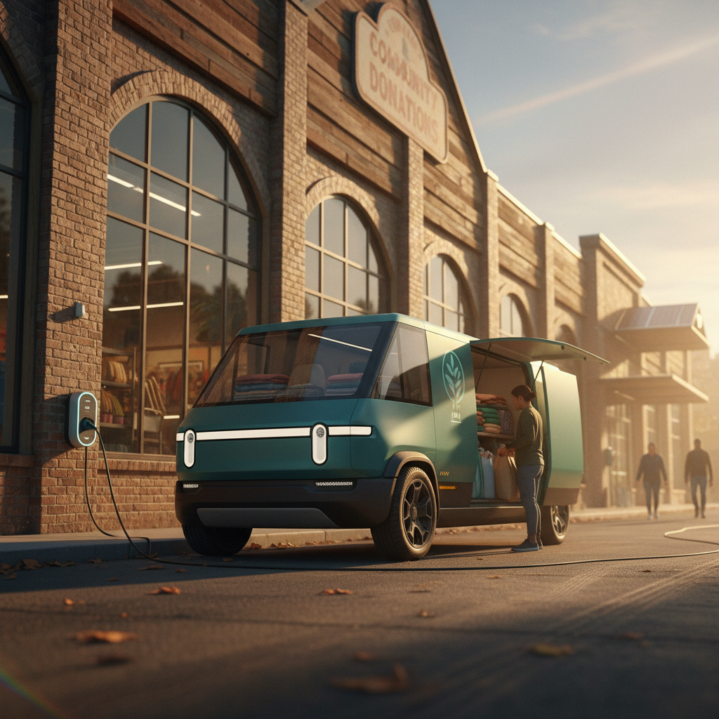 EVs and the Thrift Store: How Donation Trucks Went Electric