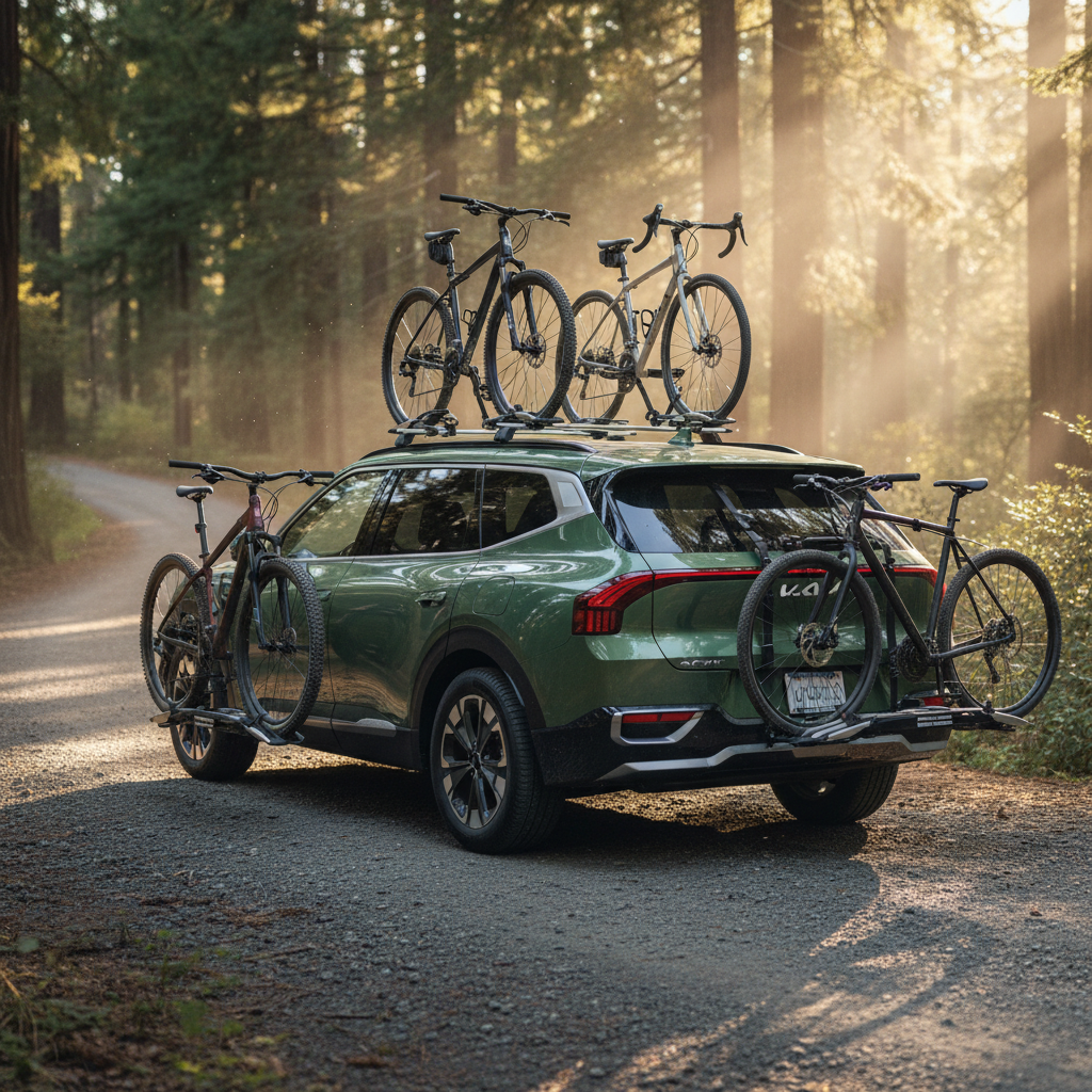 Kia EV9 Bike Rack Options: Hitch, Roof & Trunk Solutions (2025 Guide)