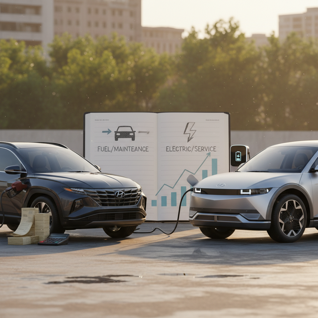 Hyundai Tucson vs Hyundai Ioniq 5: Total Cost of Ownership Breakdown