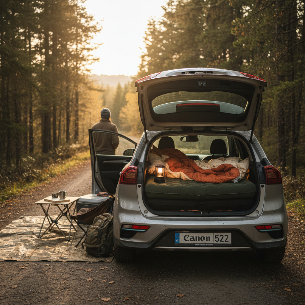 Can You Sleep in a Kia Niro EV? Real-World Car Camping Guide