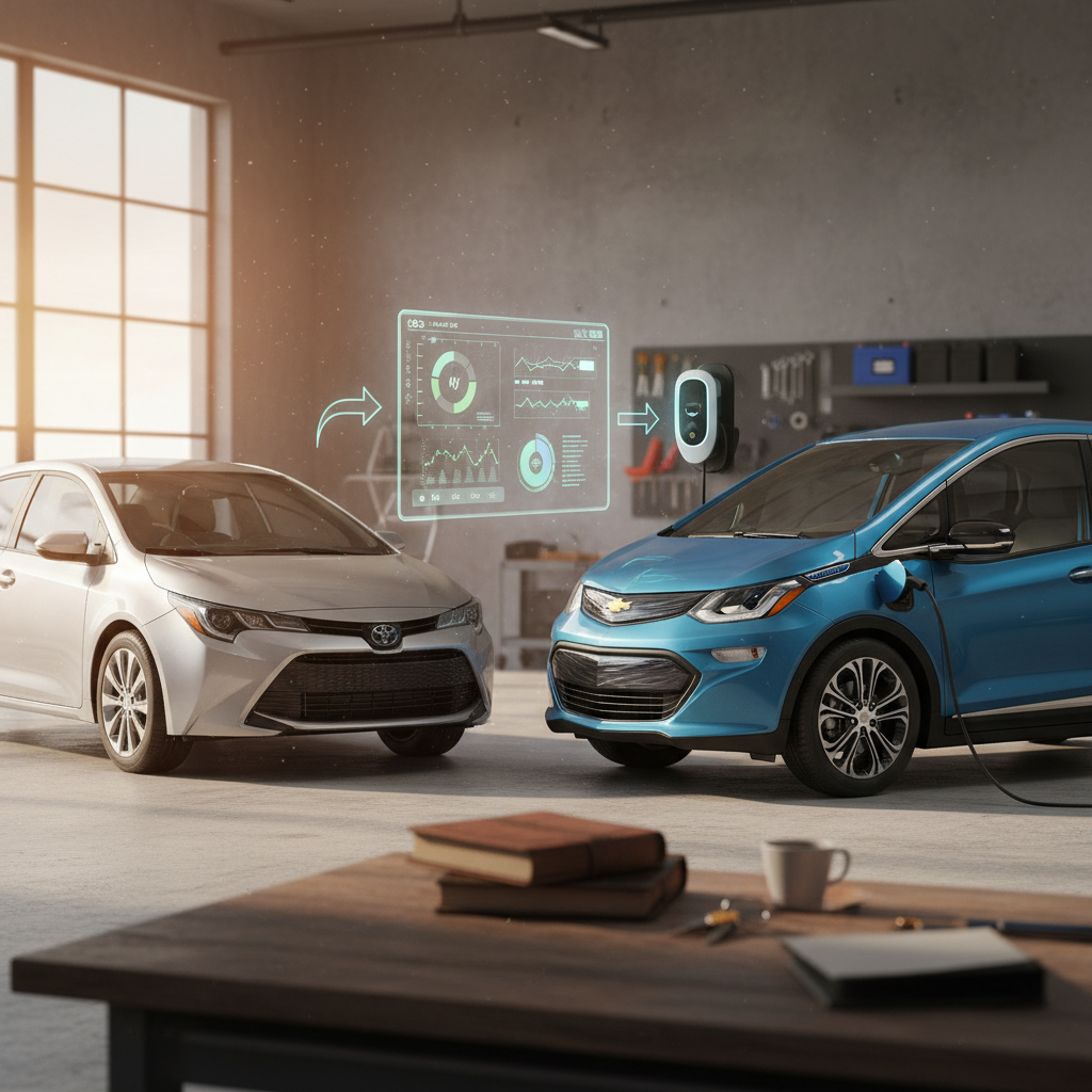 Toyota Corolla vs Chevrolet Bolt EV: Total Cost of Ownership Breakdown