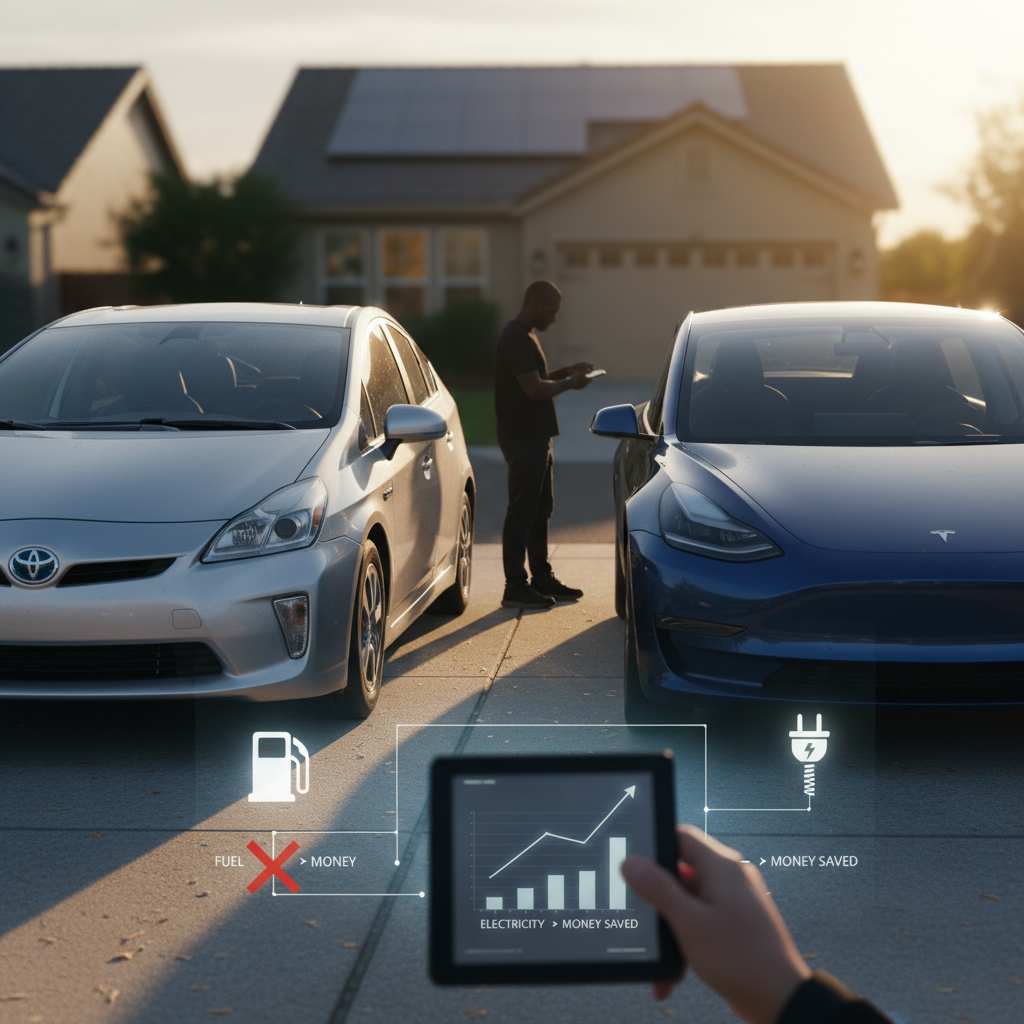 Switching From a 35 MPG Hybrid to an Electric Car: Real-World Savings