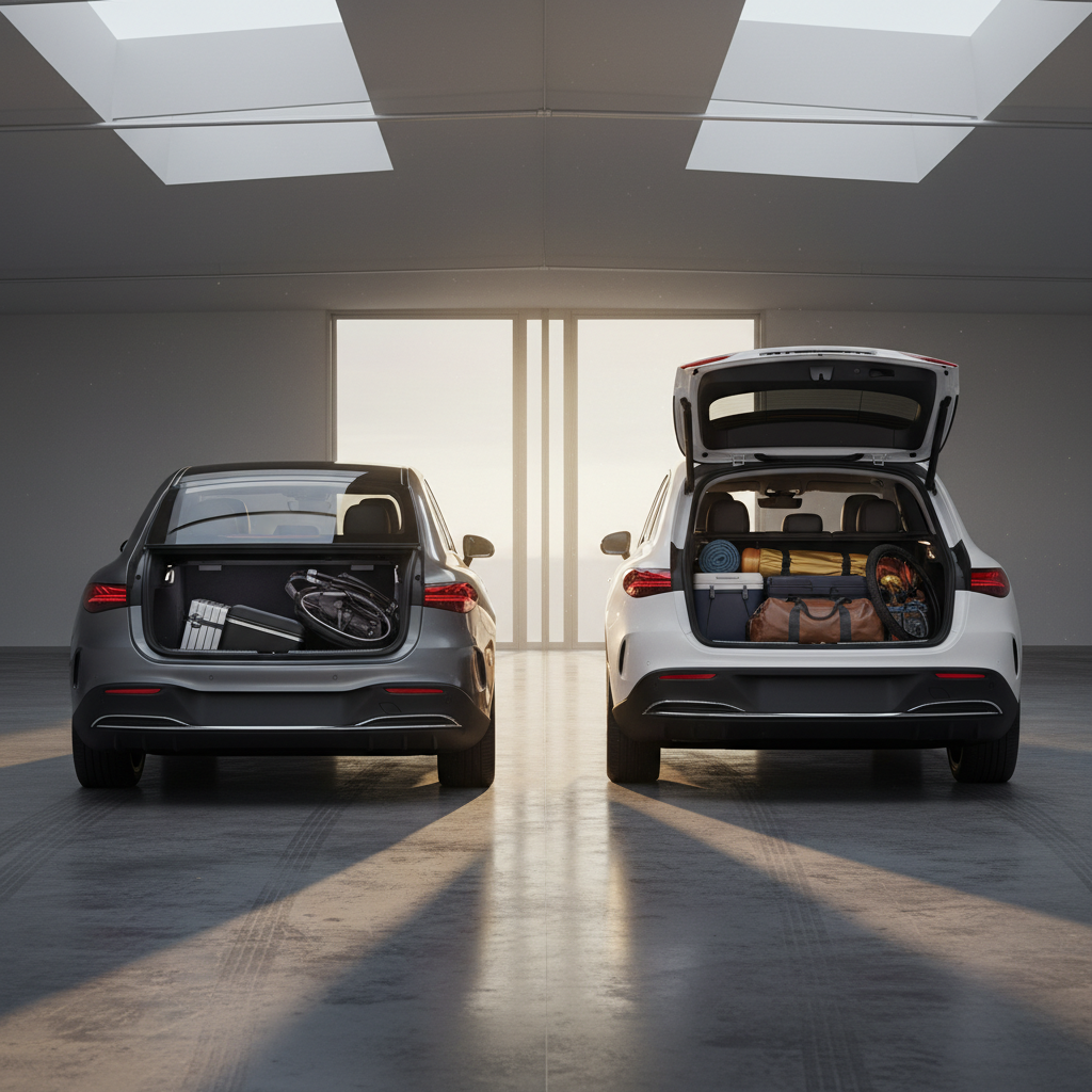 Mercedes EQE Cargo Space With Seats Down: SUV & Sedan Guide