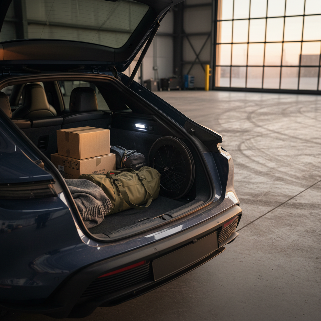 Porsche Taycan Cargo Space With Seats Down: Real-World Guide