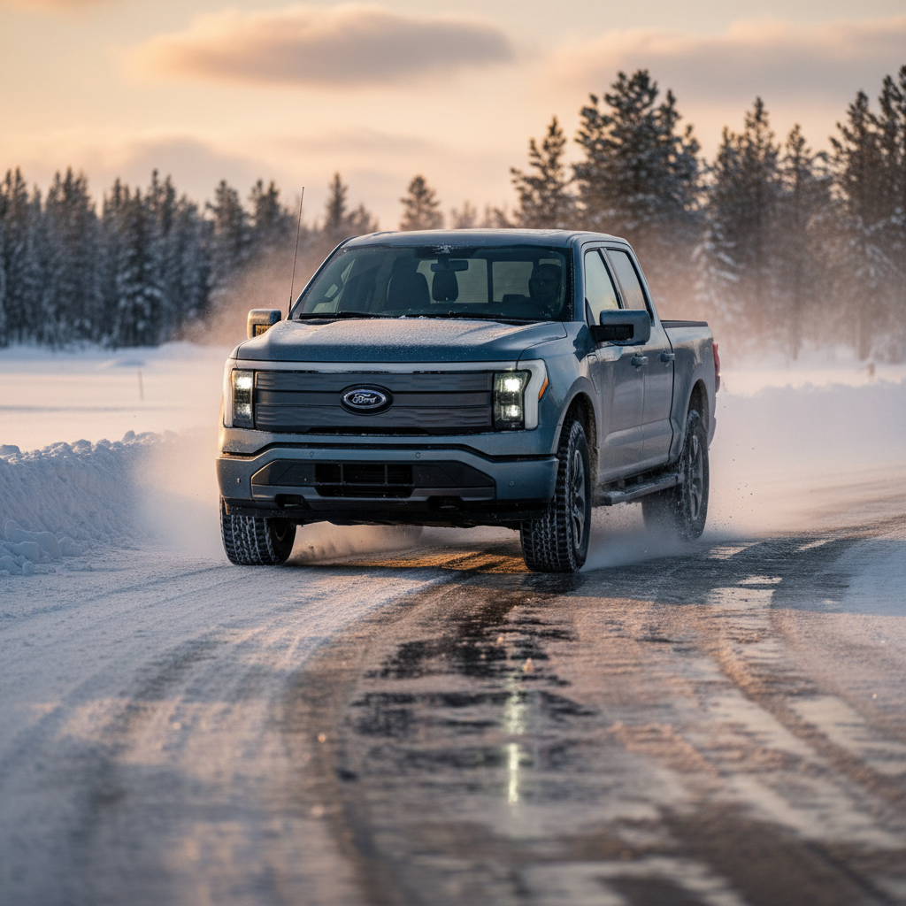 Is the Ford F-150 Lightning Good in Snow and Ice? Winter Driving Guide