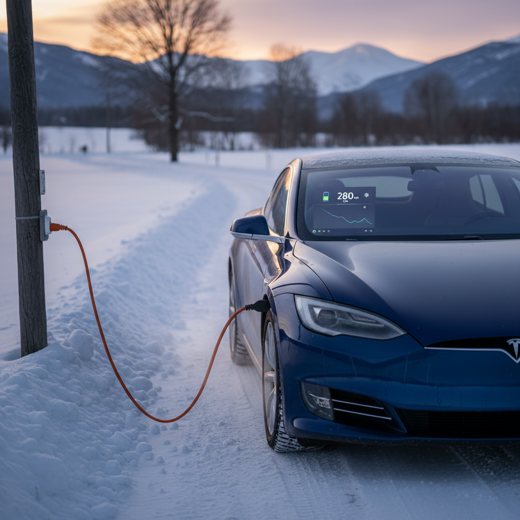 Tesla Model S Winter Range Loss Percentage: Real Numbers & How To Cut It