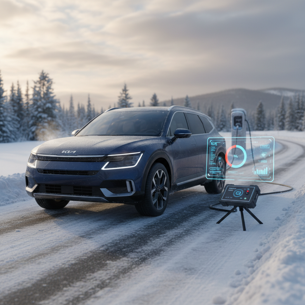 Kia EV9 Winter Range Loss Percentage: Real Numbers & How to Cut It