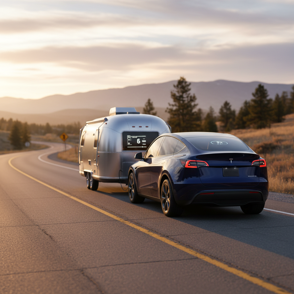 Tesla Model Y Towing Capacity and Real-World Range Loss Guide