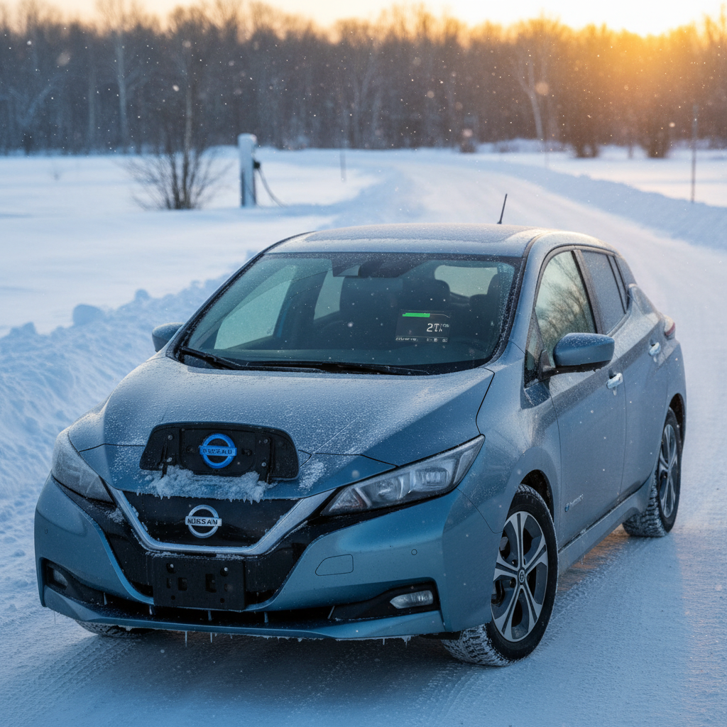 Nissan Leaf Winter Range Loss: What Percentage You Really Lose