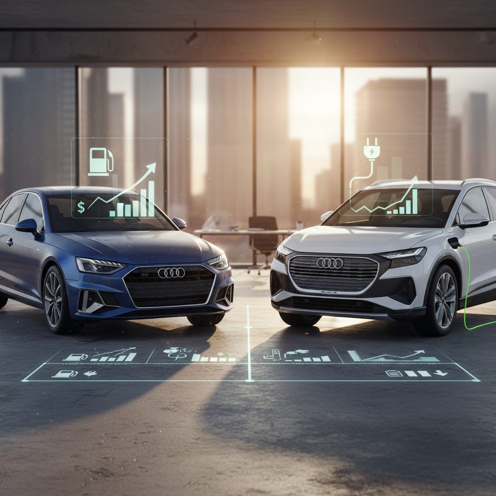 Audi A4 vs Audi Q4 e-tron: Total Cost of Ownership Breakdown
