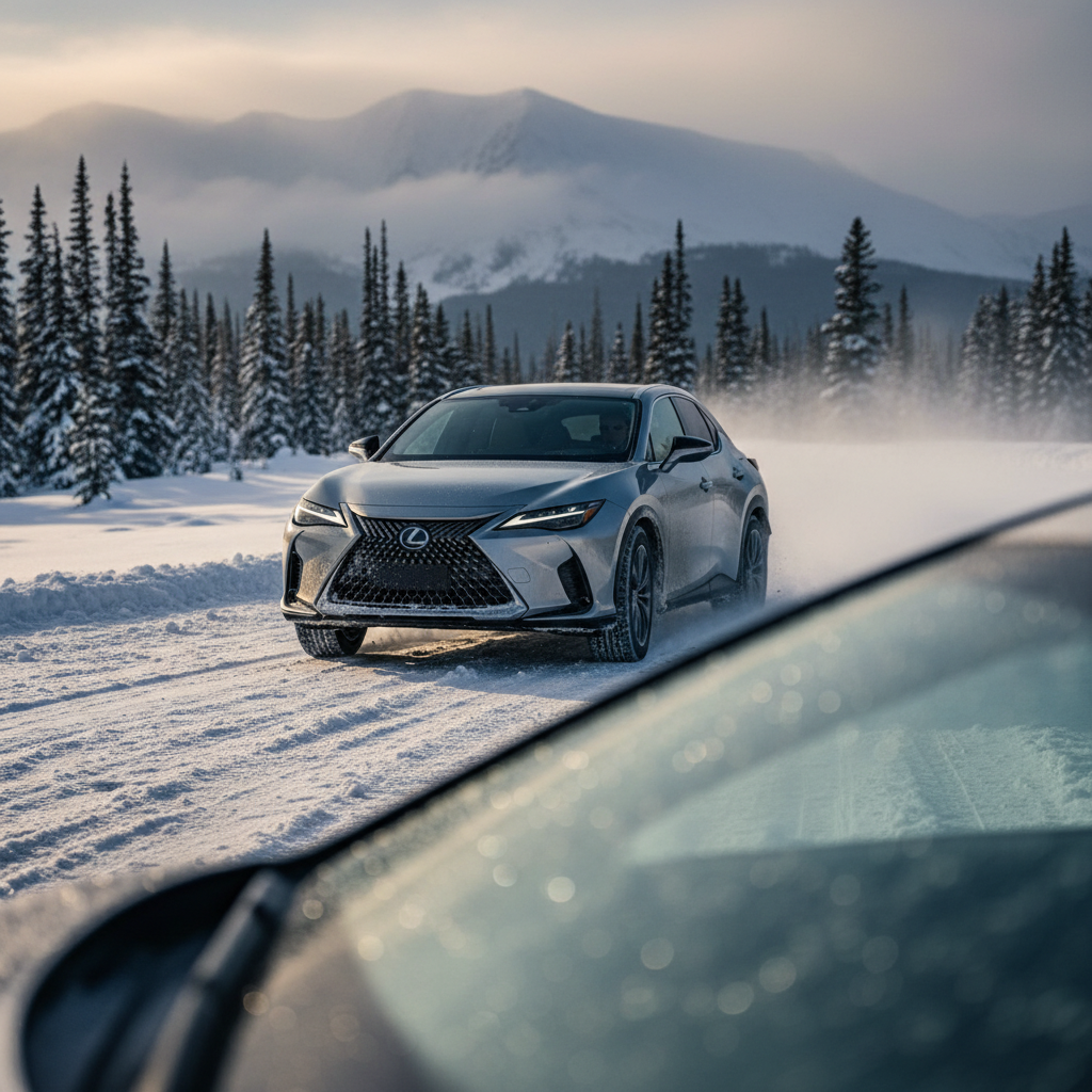 Is the Lexus RZ 450e Good in Snow and Ice? Winter Driving Guide