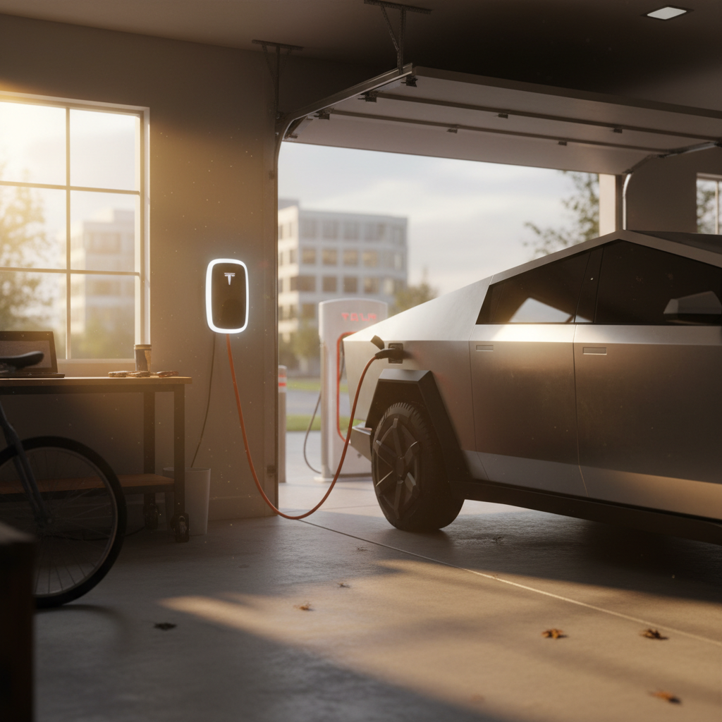 How Long Does It Take to Charge a Tesla Cybertruck? Home, Work, and Road Charging Times Explained
