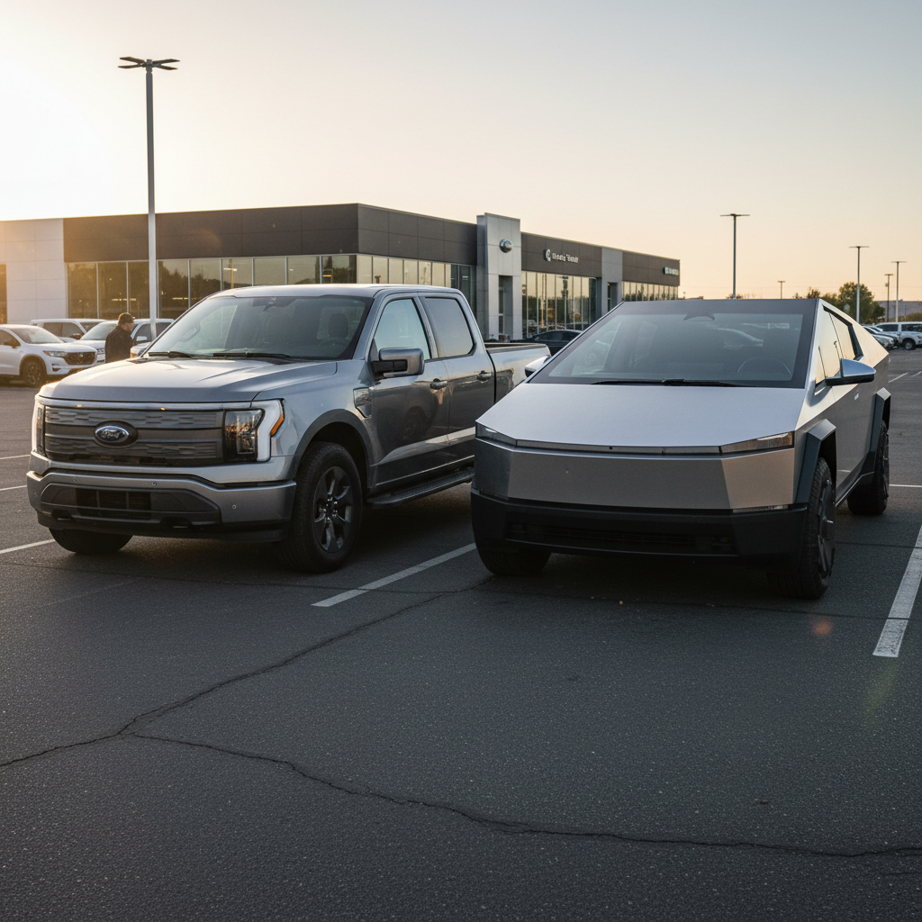 Used Ford F-150 Lightning vs Tesla Cybertruck: 2026 Buyer’s Comparison
