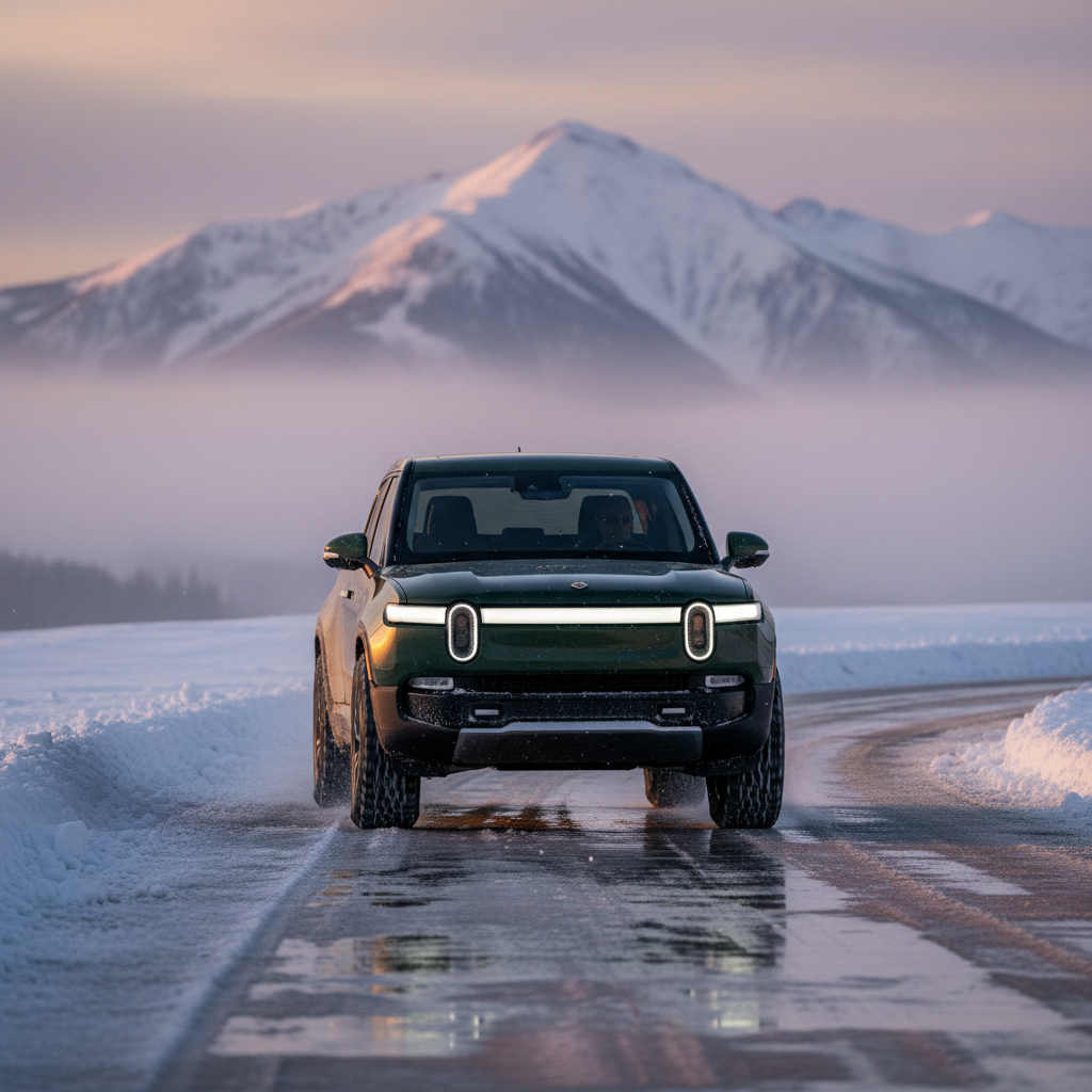 Is the Rivian R1T the Best Truck for Snow and Ice?