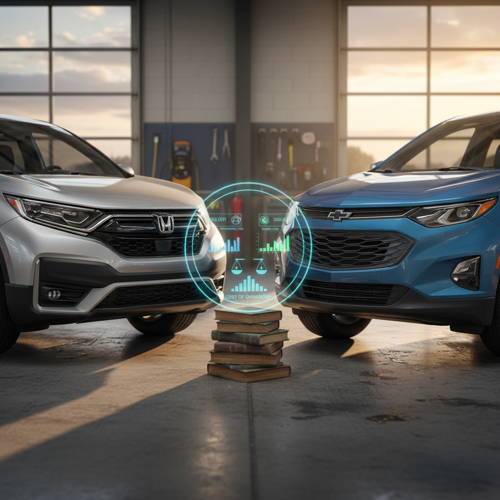 Honda CR‑V vs Chevrolet Equinox EV: Total Cost of Ownership Breakdown