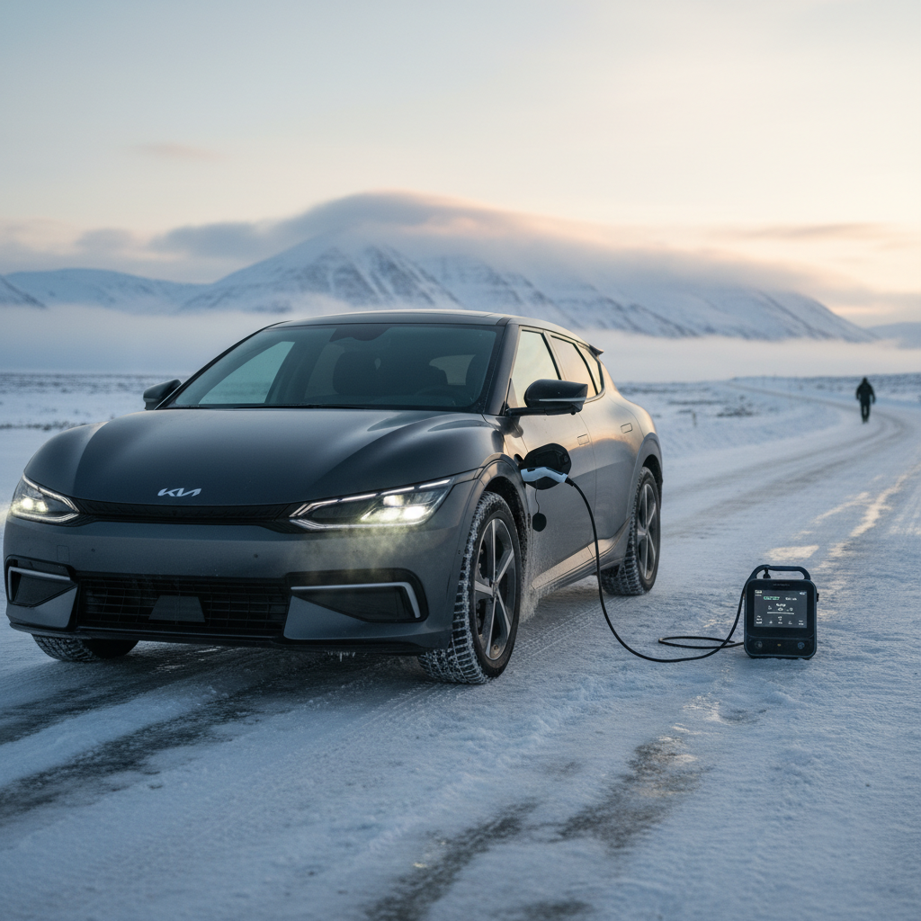 Kia EV6 Range in Cold Weather: Real-World Loss, Tests & Tips (2025)