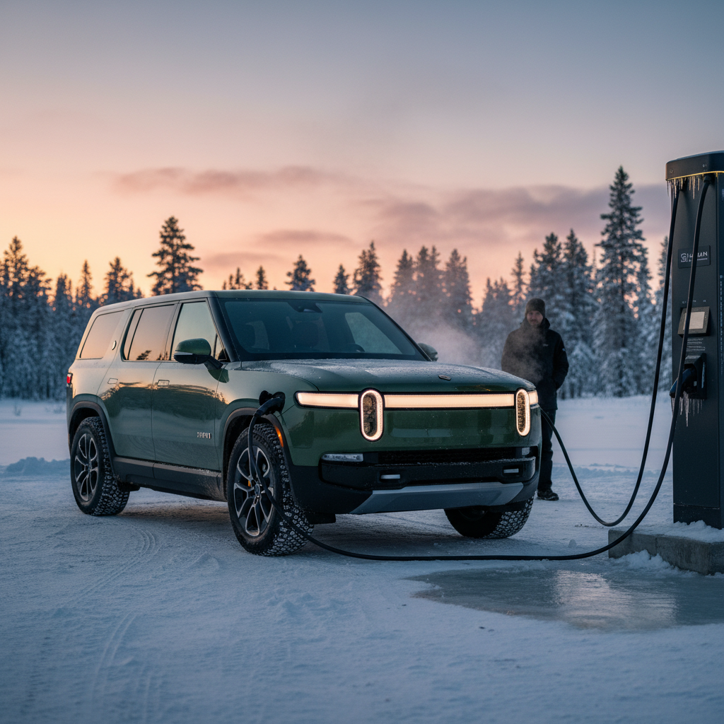 Rivian R1S Range in Cold Weather: What You Really Get in Winter