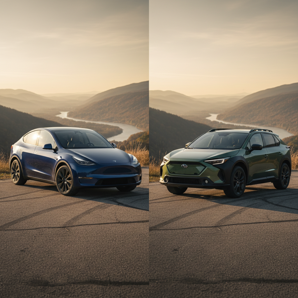 Tesla Model Y vs Subaru Solterra: Which EV SUV Is Better in 2025?