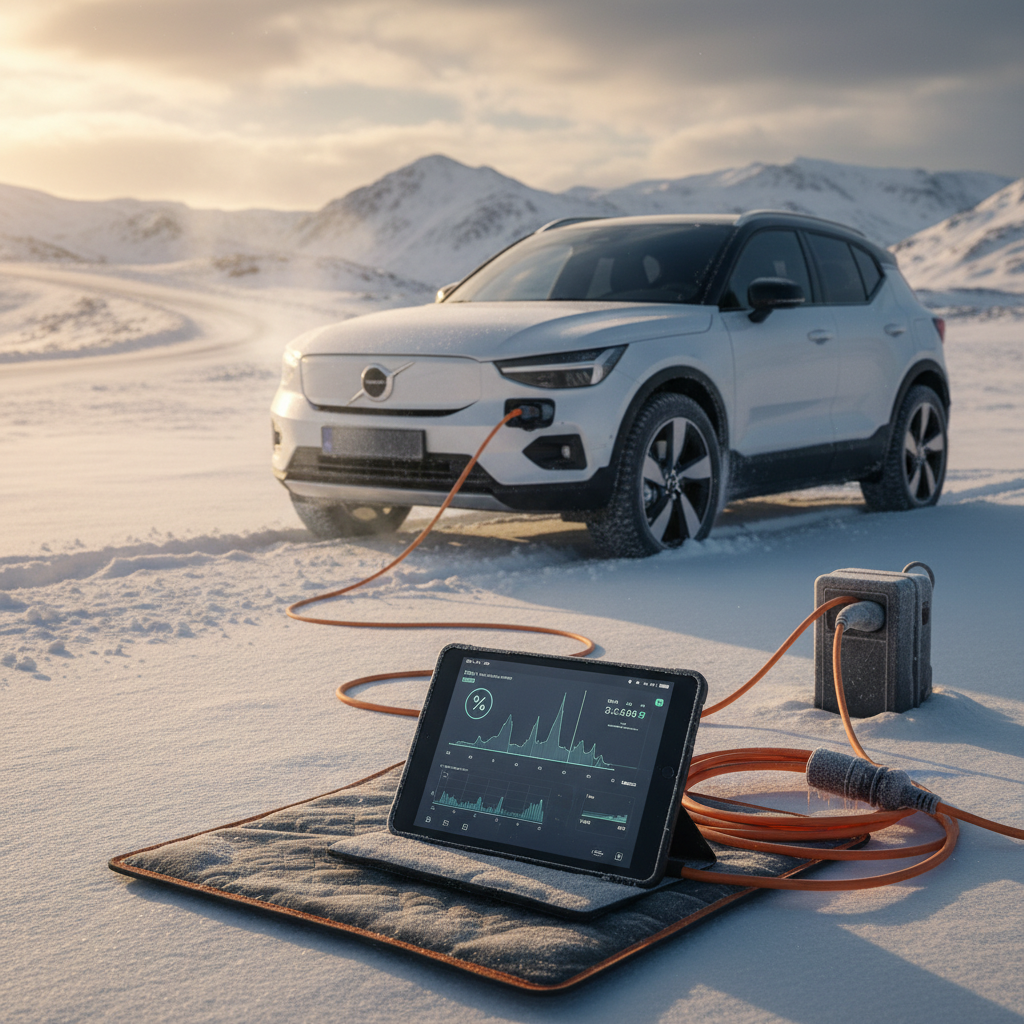 Volvo EX30 Winter Range Loss Percentage: Real Data, Tests & Tips