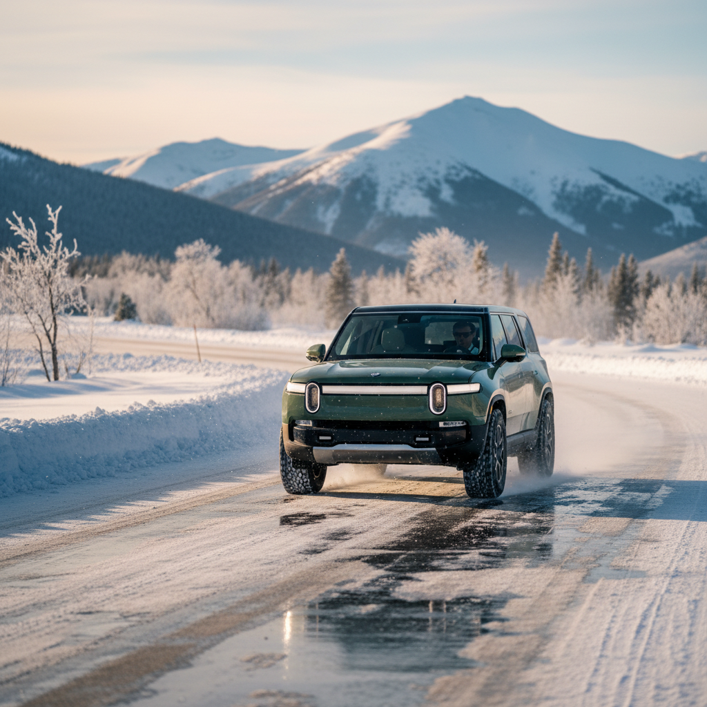Is the Rivian R1S the Best SUV for Snow and Ice?