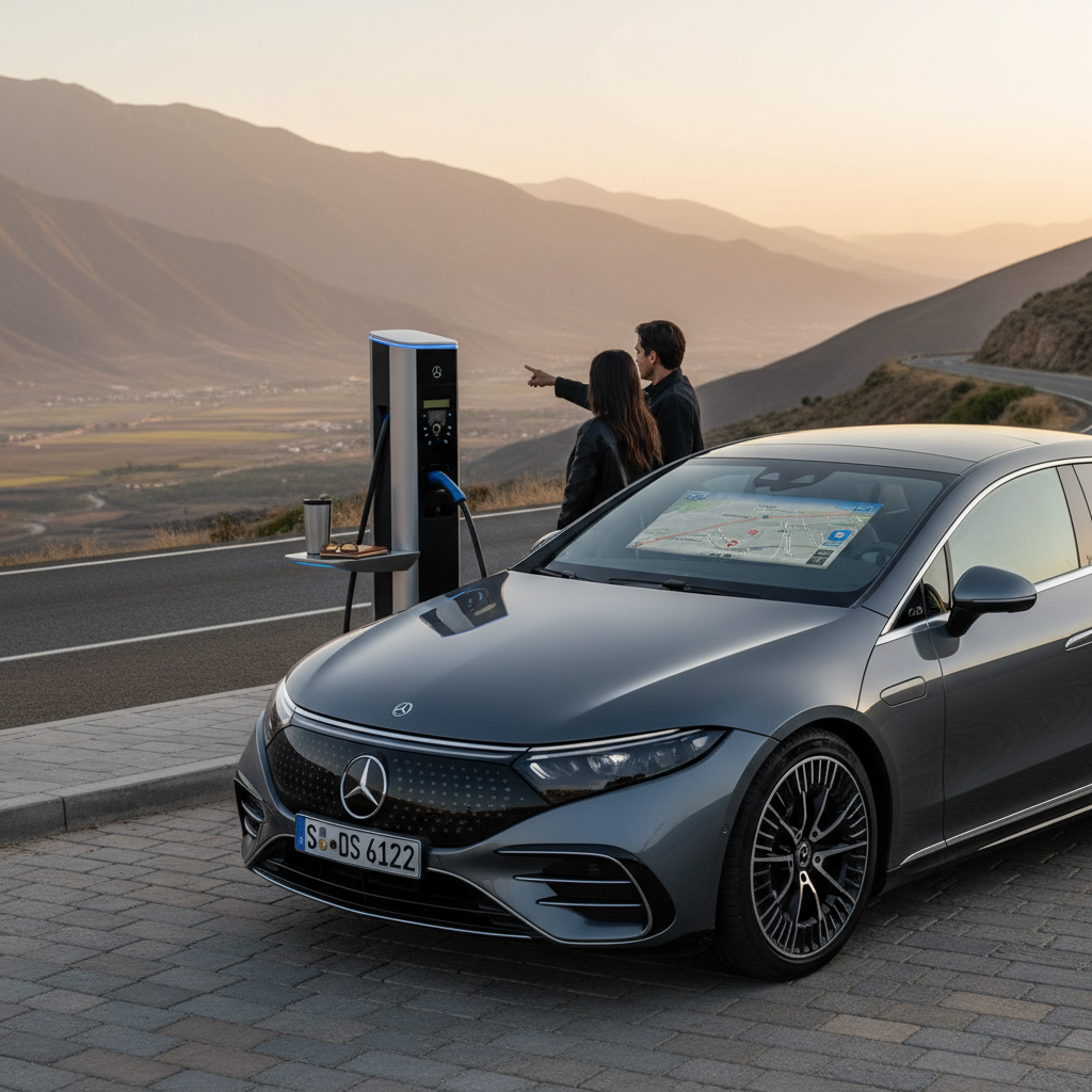 Mercedes EQS Long-Distance Driving Tips: Range, Comfort & Charging