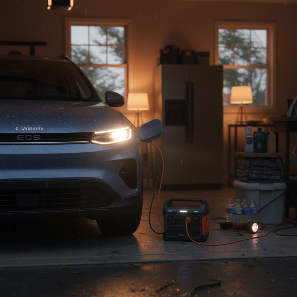 EV Hurricane Preparedness: Using Your Electric Car in a Power Outage