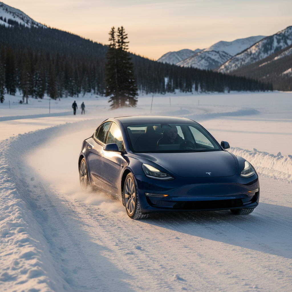 Is the Tesla Model 3 Good in Snow and Ice? Complete Guide