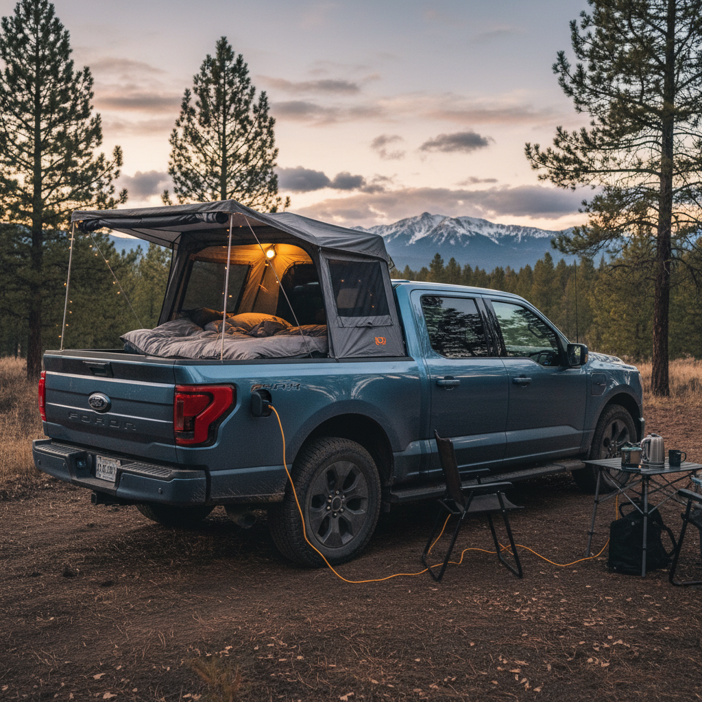 Can You Sleep in a Ford F-150 Lightning? Real-World EV Camping Guide