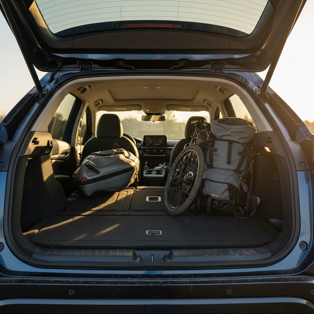 Nissan Ariya Cargo Space With Seats Down: What Really Fits?