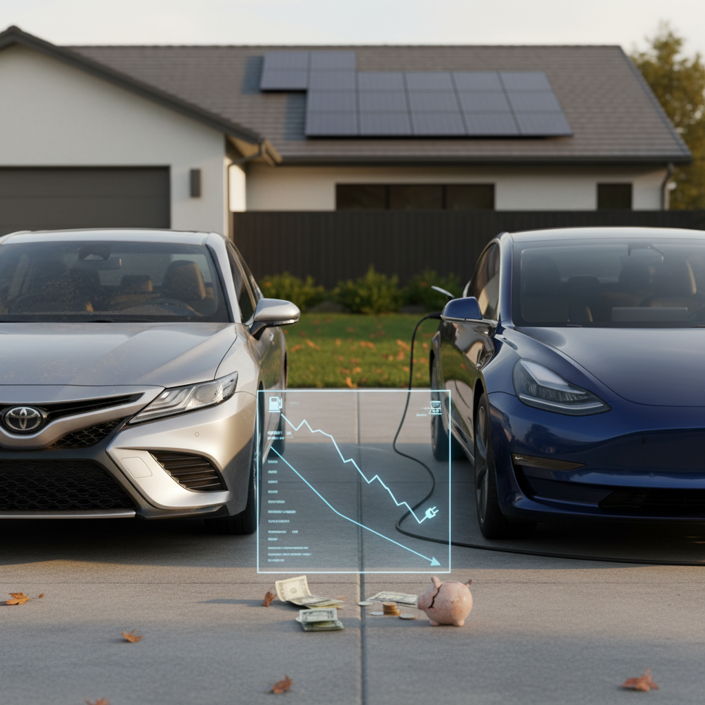 Switching from Toyota Camry to Tesla Model 3: Real Cost Savings Explained