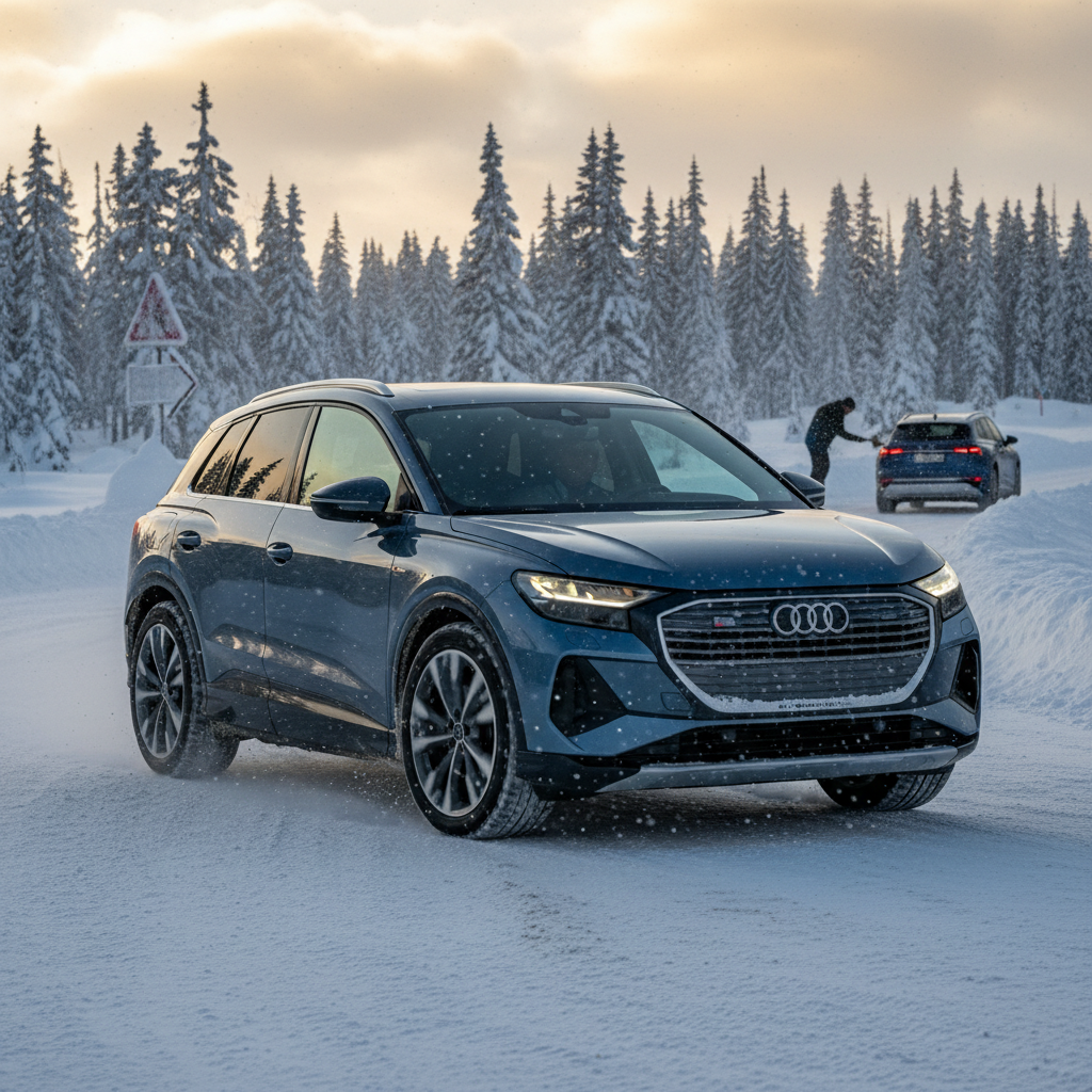 Is the Audi Q4 e-tron Good in Snow and Ice? Real Winter Guide