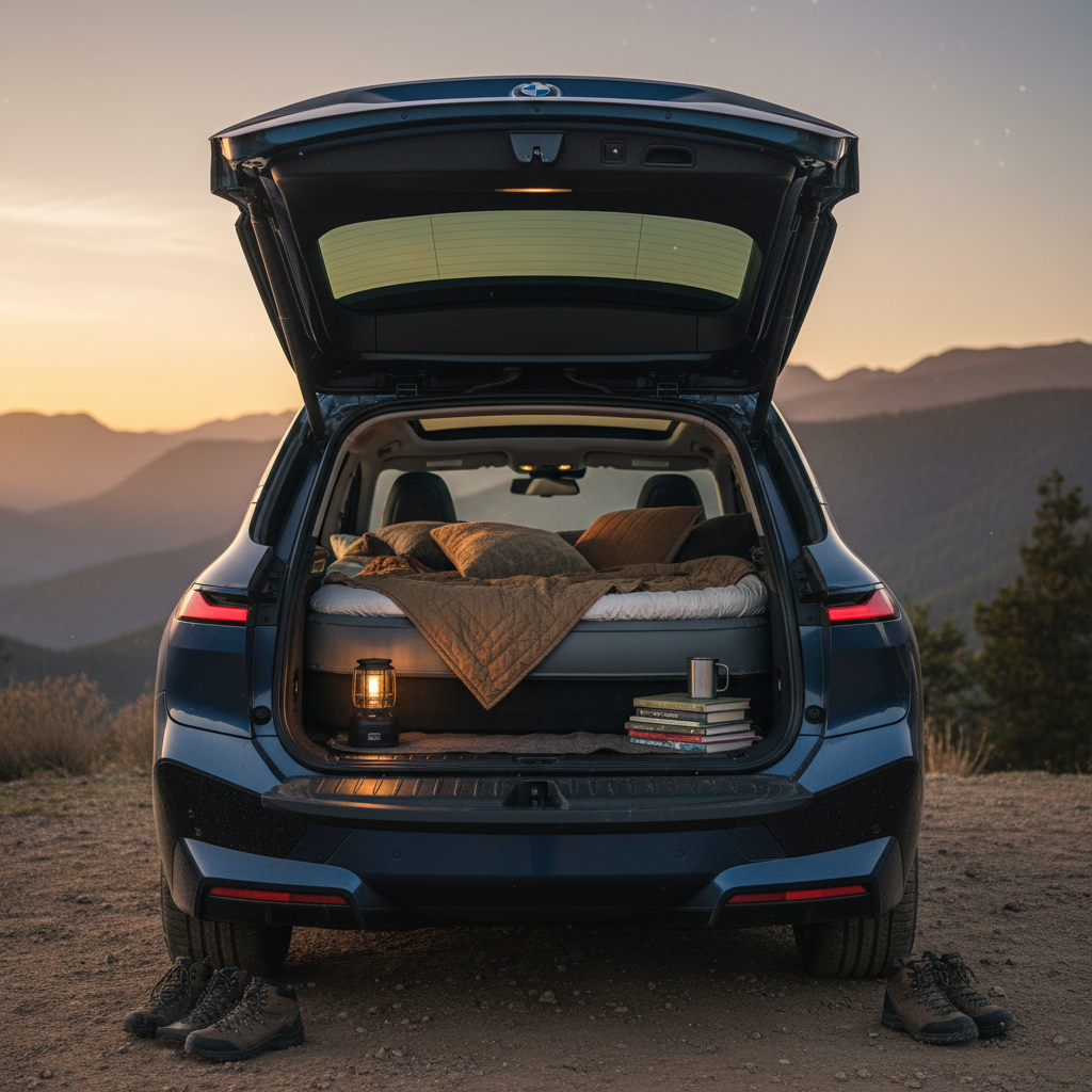 Can You Sleep in a BMW iX? Practical Guide to Car Camping in BMW’s Electric SUV