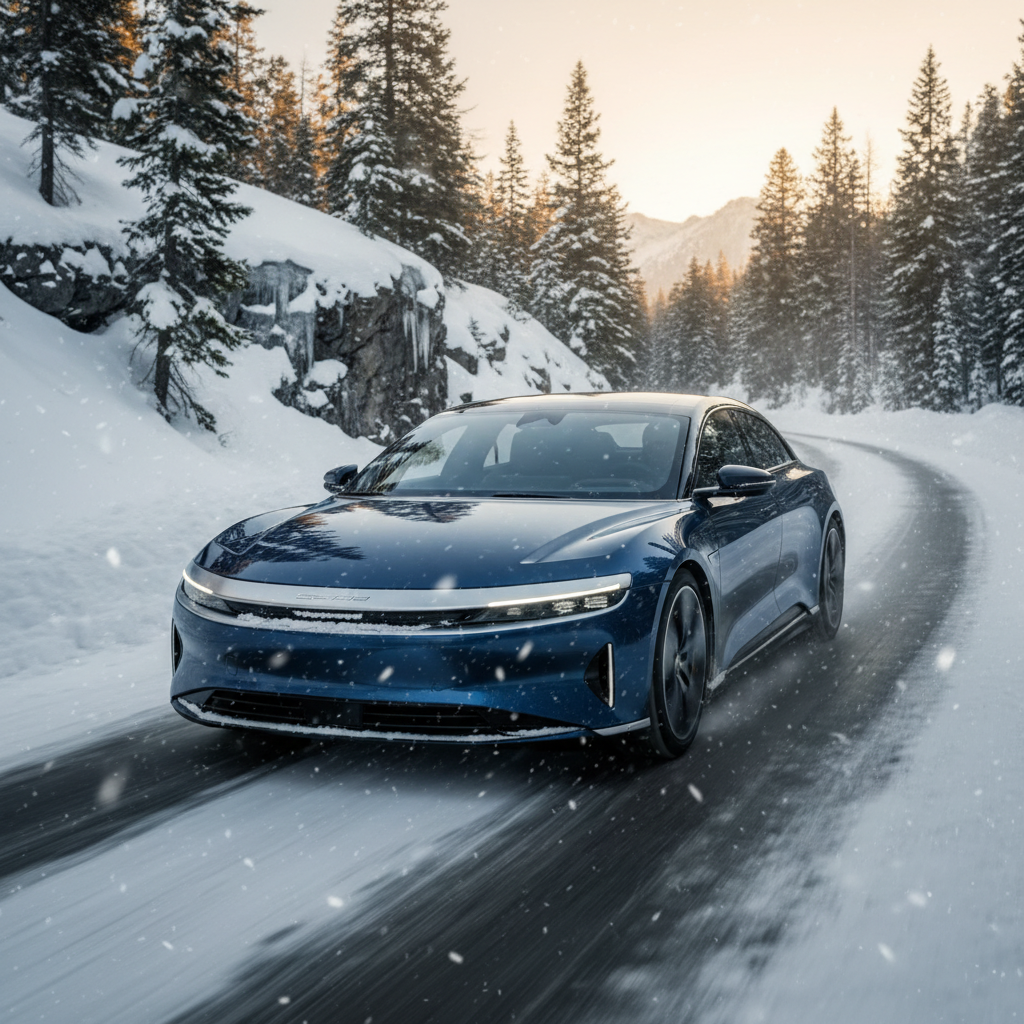Is the Lucid Air Good in Snow and Ice? Winter Driving Guide