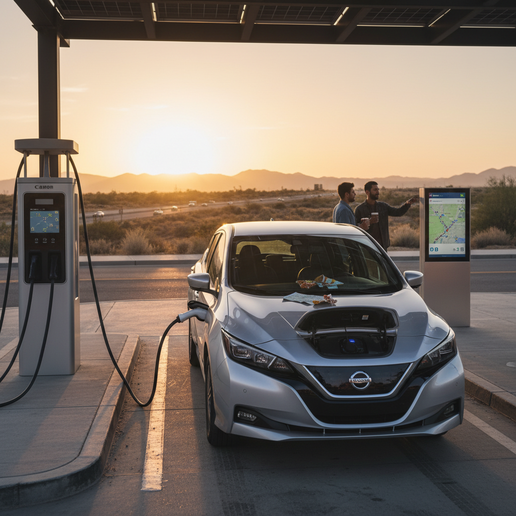 Nissan Leaf Long-Distance Driving Tips: Make Road Trips Work