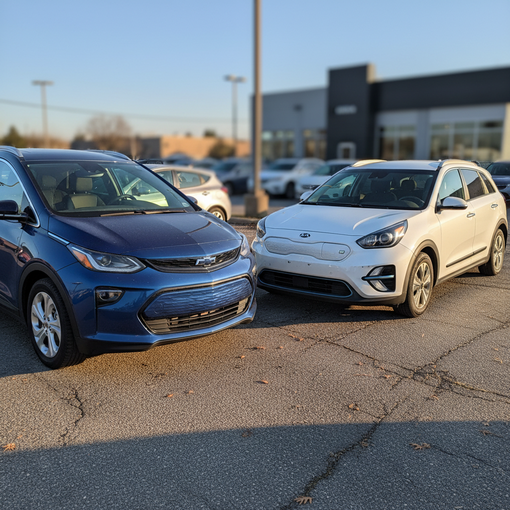 Used Chevrolet Bolt EUV vs Kia Niro EV: 2026 Comparison Guide
